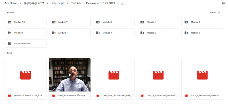 Carl Allen - Dealmaker CEO 2021