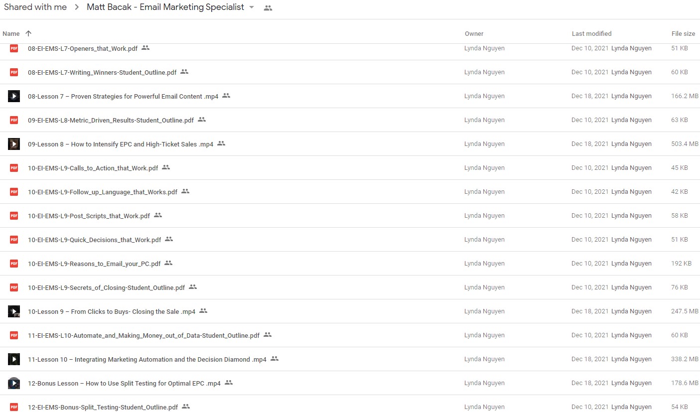 Matt Bacak - Email Marketing Specialist