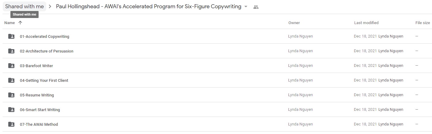 Paul Hollingshead - AWAI's Accelerated Program for Six-Figure Copywriting