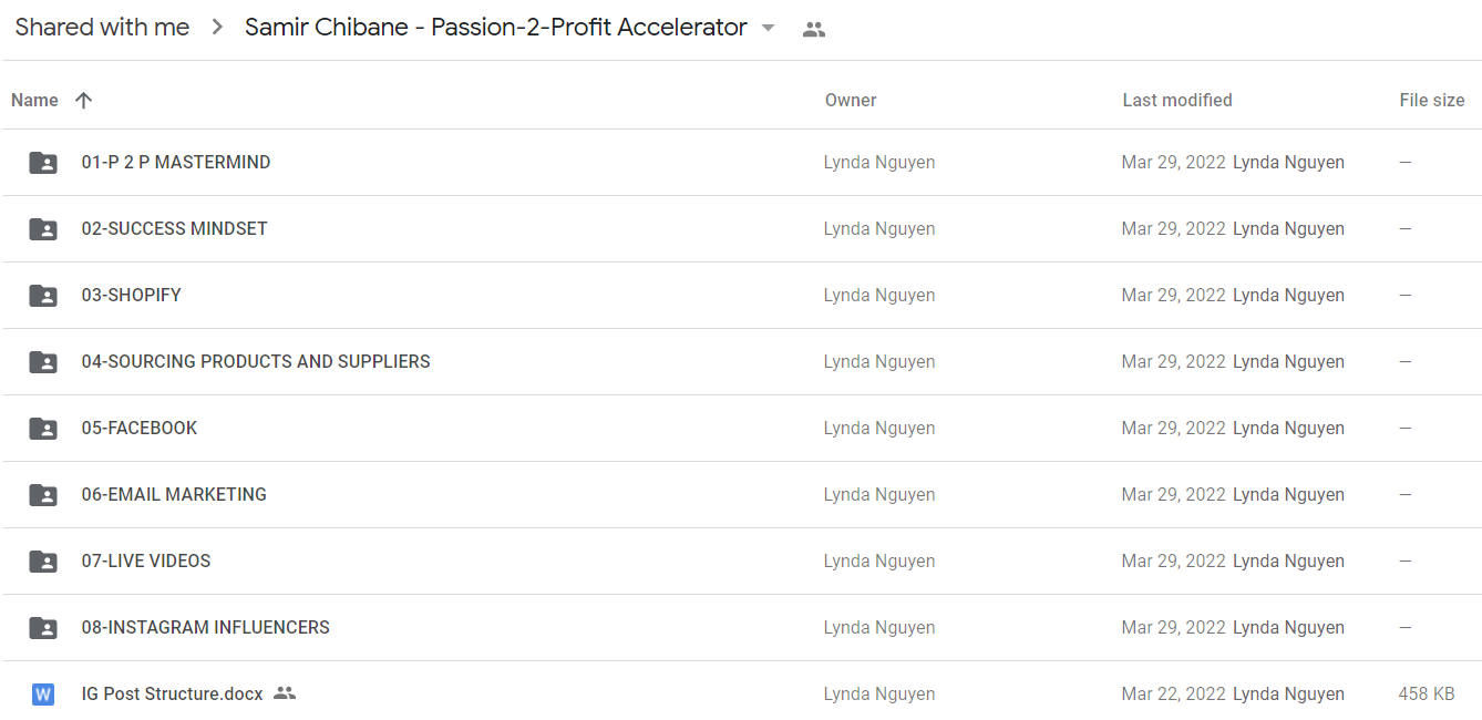 Samir Chibane – Passion-2-Profit Accelerator