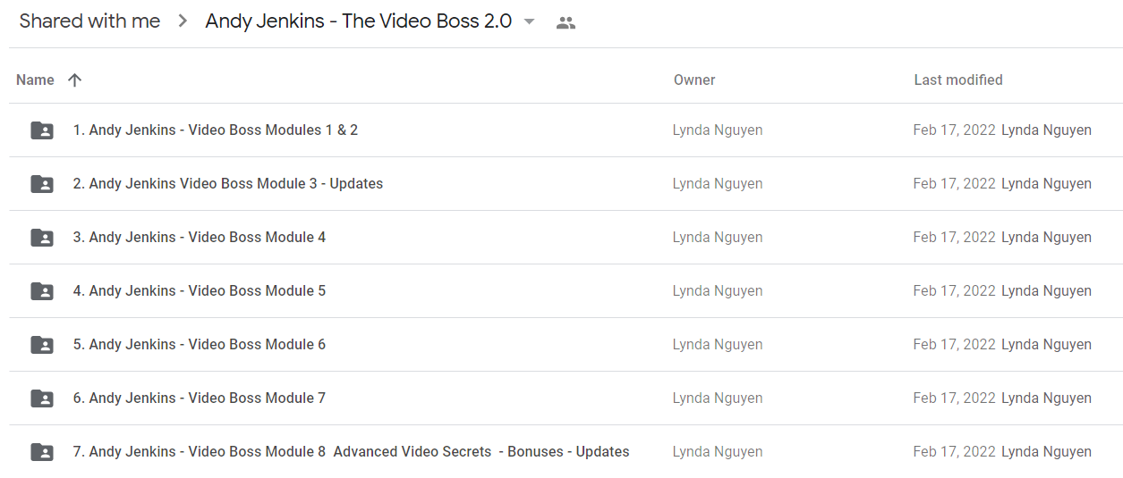 Andy Jenkins – The Video Boss 2.0