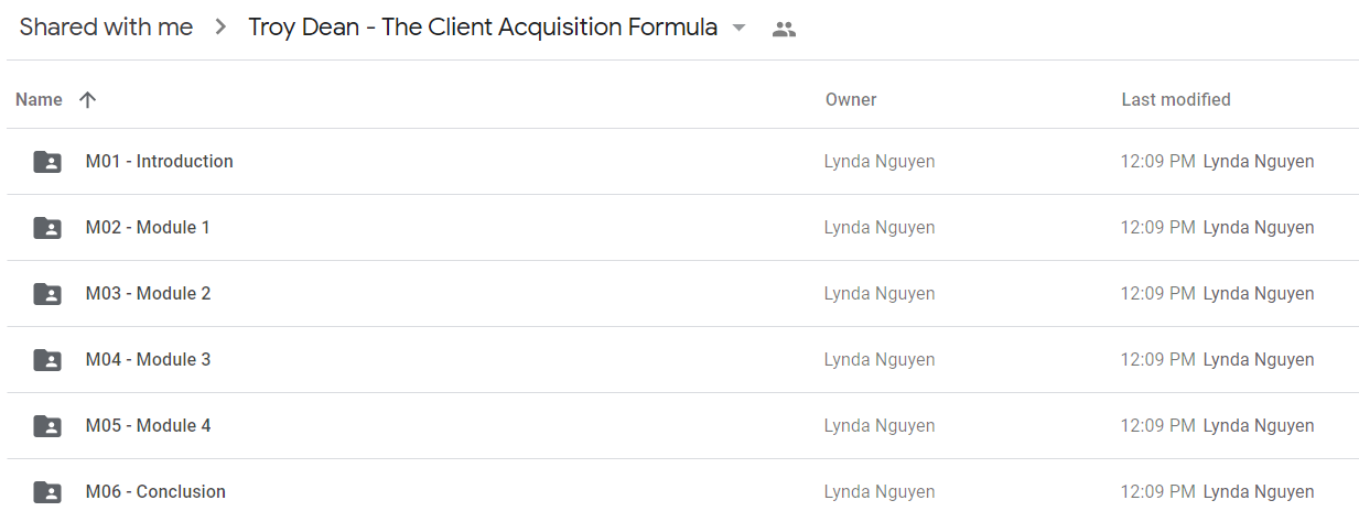 Troy Dean – The Client Acquisition Formula