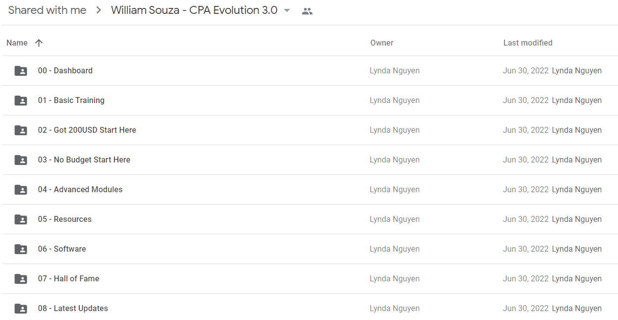 William Souza – CPA Evolution 3.0