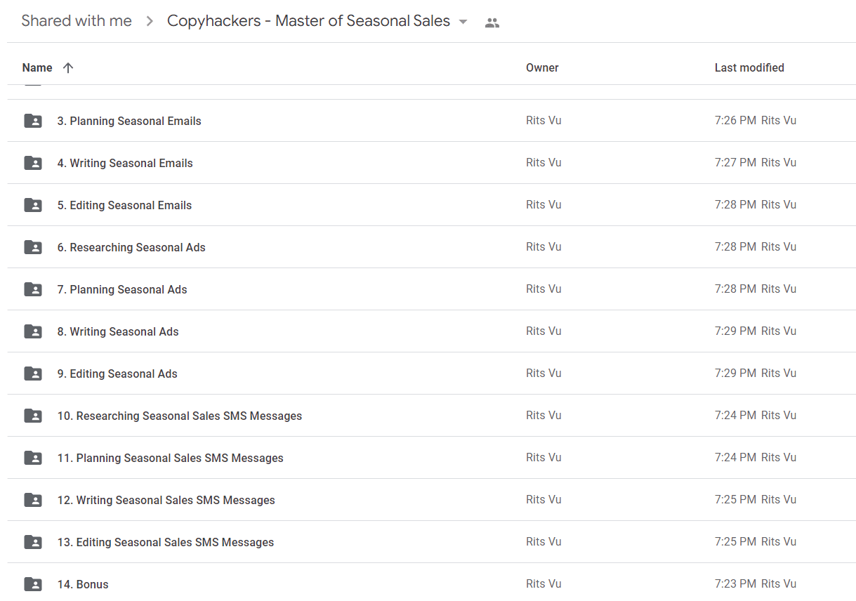 Copyhackers – Master of Seasonal Sales2