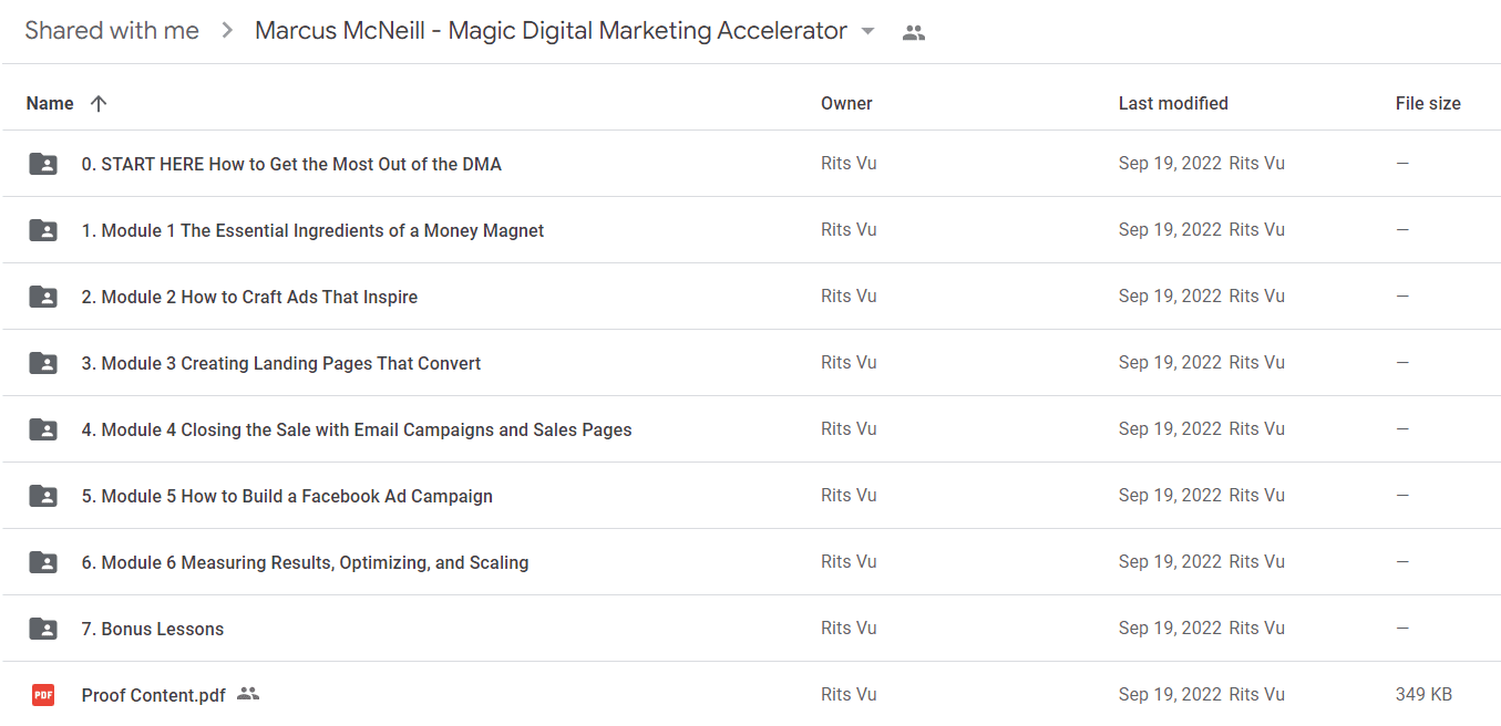 Marcus McNeill – Magic Digital Marketing Accelerator2