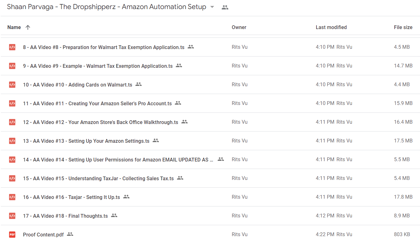 Shaan Parvaga - The Dropshipperz - Amazon Automation Setup2