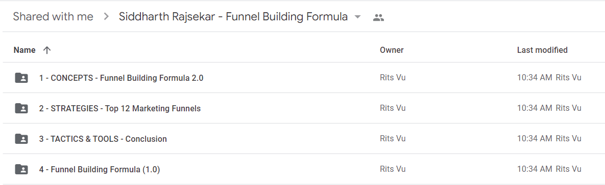 Siddharth Rajsekar – Funnel Building Formula2