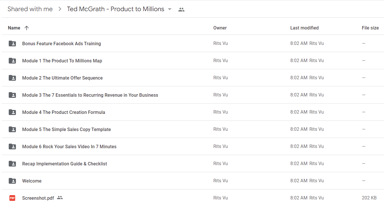 Ted McGrath – Product to Millions2